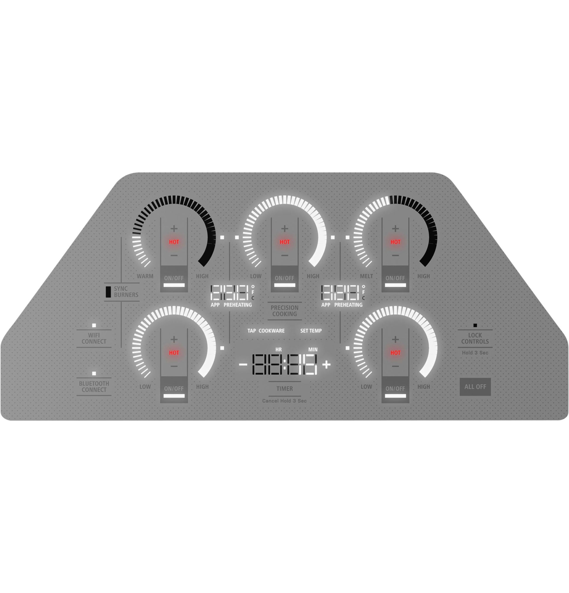 Monogram ZHU36RSTSS Monogram 36" Induction Cooktop