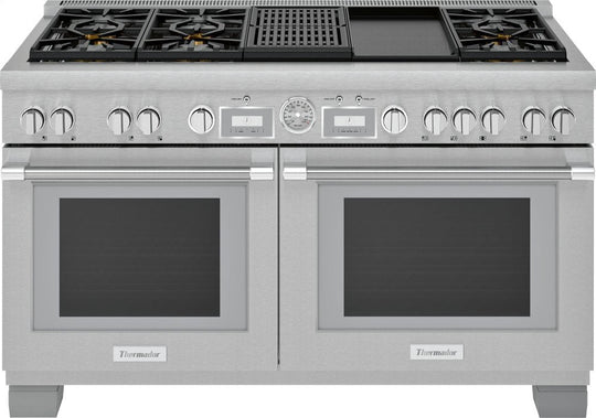 Thermador PRD606WCG 60-Inch Pro Grand® Commercial Depth Dual Fuel Range