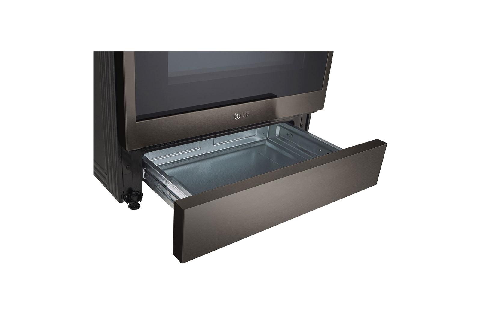 Lg LSDL6336D 6.3 Cu. Ft. Smart Wi-Fi Enabled Probake® Convection Instaview® Dual Fuel Slide-In Range With Air Fry
