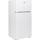 Hotpoint HPS16BTNLWW Hotpoint® 15.6 Cu. Ft. Recessed Handle Top-Freezer Refrigerator