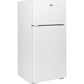 Hotpoint HPE16BTNLWW Hotpoint® Energy Star® 15.6 Cu. Ft. Recessed Handle Top-Freezer Refrigerator
