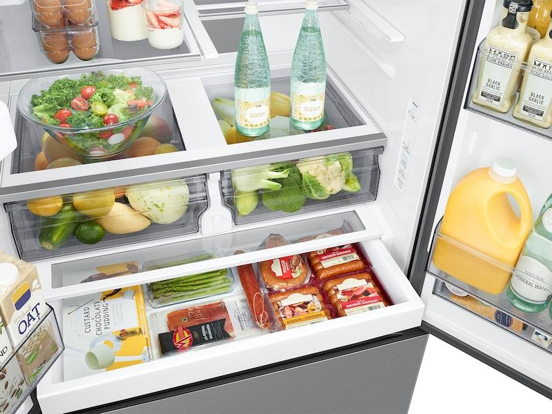 Samsung RF32CG5400SR 31 Cu. Ft. Mega Capacity 3-Door French Door Refrigerator With Four Types Of Ice In Stainless Steel