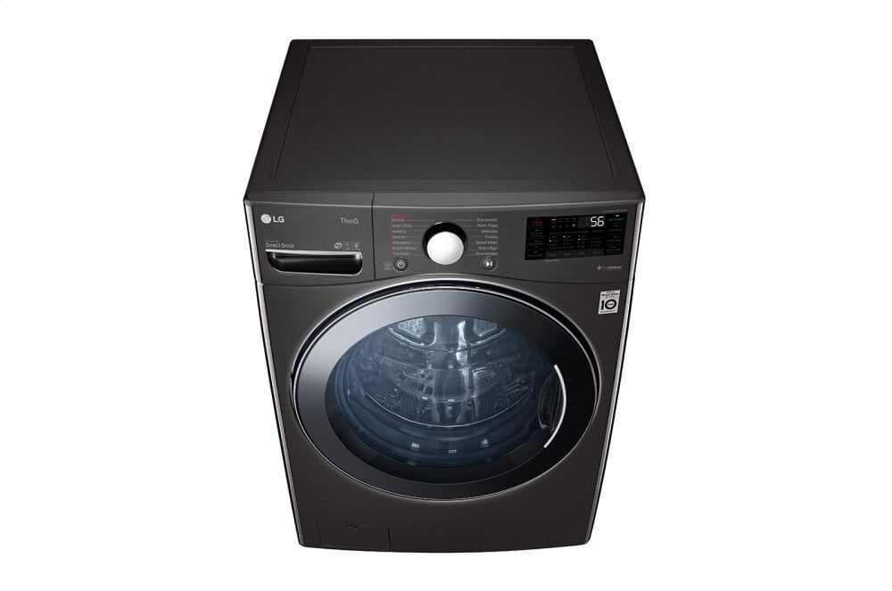 Lg WM3998HBA 4.5 Cu.Ft. Smart Wi-Fi Enabled All-In-One Electric Washer/Dryer With Turbowash® Technology