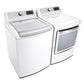 Lg DLE7400WE 7.3 Cu. Ft. Ultra Large Capacity Smart Wi-Fi Enabled Rear Control Electric Dryer With Easyload™ Door