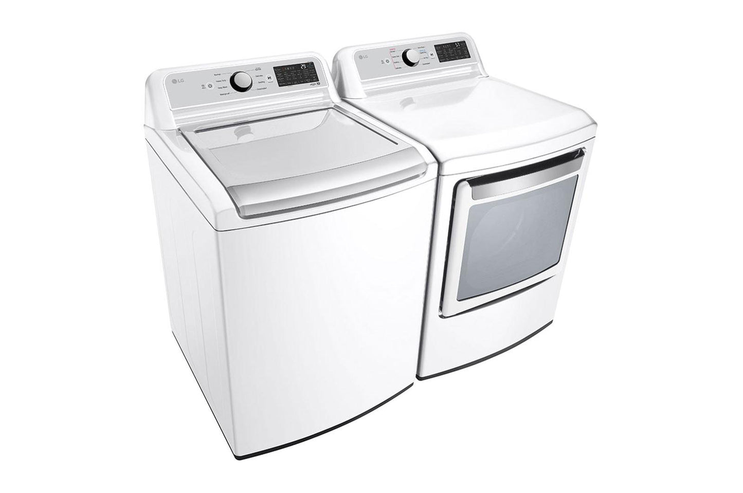 Lg DLE7400WE 7.3 Cu. Ft. Ultra Large Capacity Smart Wi-Fi Enabled Rear Control Electric Dryer With Easyload&#8482; Door