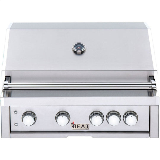 Heat Grills HTGR324NG Heat 32" 4-Burner Gas Grill W/ Infrared Burner - Ng