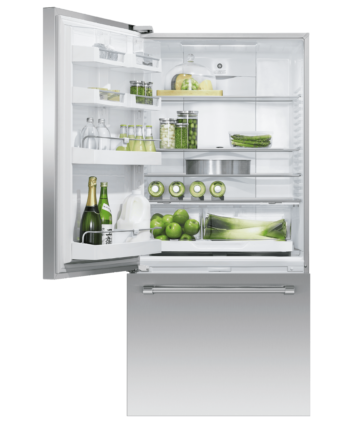 Fisher & Paykel RF170WLKJX6 Freestanding Refrigerator Freezer, 32", 17.1 Cu Ft, Ice
