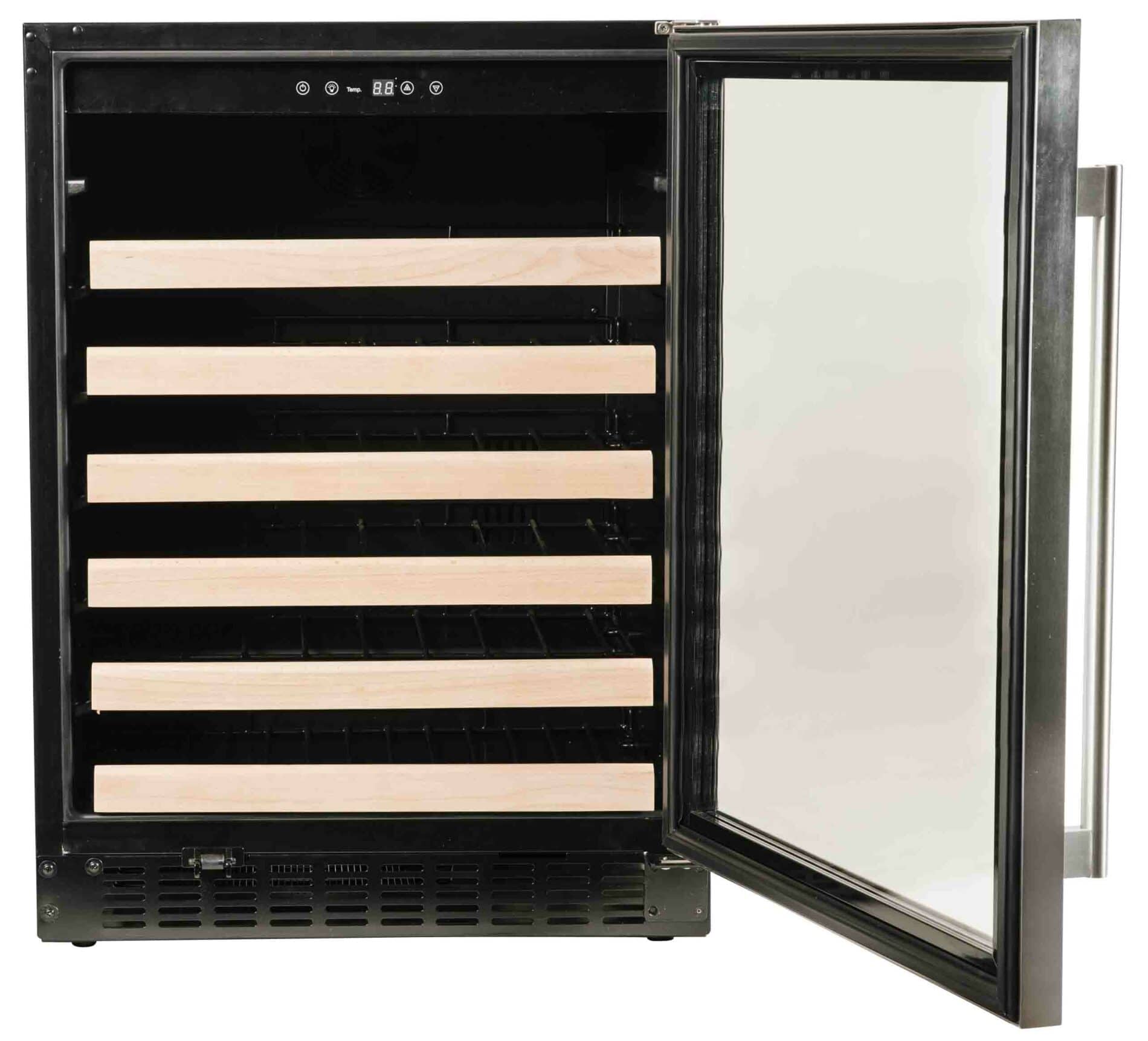 Azure Home Products A124WCS Wine Center 1.0 - 24" Glass Door W/ Stainless