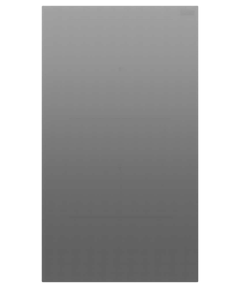 Fisher & Paykel CI122DB1 Auxiliary Modular Induction Cooktop, 12", 2 Zones With Smartzone