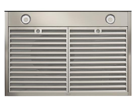 Best Range Hoods UCB3I36SBB Ispira 36-In. 550 Max Cfm Stainless Steel Under-Cabinet Range Hood With Purled&#8482; Light System And Black Glass, Energy Star Certified