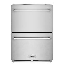 Thor Kitchen TRZ24U 24-Inch Indoor Outdoor Freezer Drawer In Stainless Steel - Trz24U