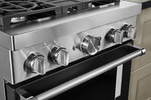 Kitchenaid KFGC500JBK Kitchenaid® 30'' Smart Commercial-Style Gas Range With 4 Burners - Imperial Black