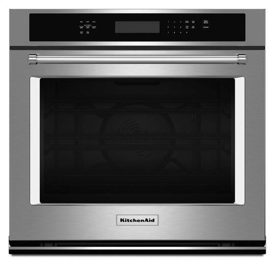 Kitchenaid KOSE507ESS 27" Single Wall Oven With Even-Heat™ True Convection - Stainless Steel