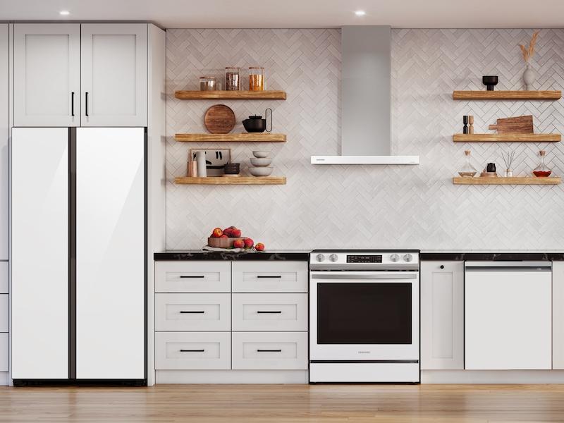 Samsung NK30CB600W12 30" Bespoke Smart Wall Mount Hood In Clean White