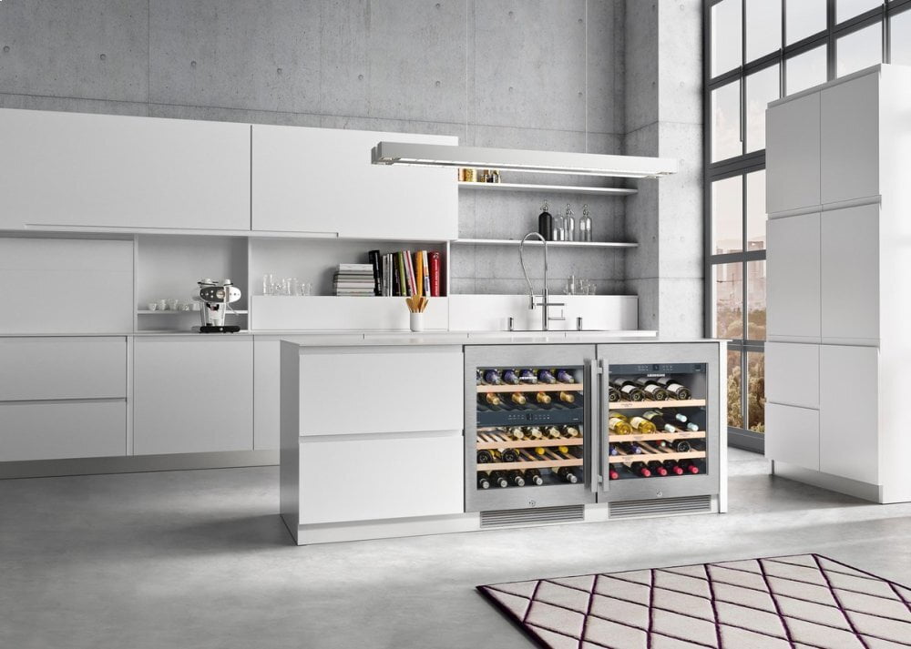 Liebherr WU3400 24" Built-Under Multi-Temperature Wine Cabinet