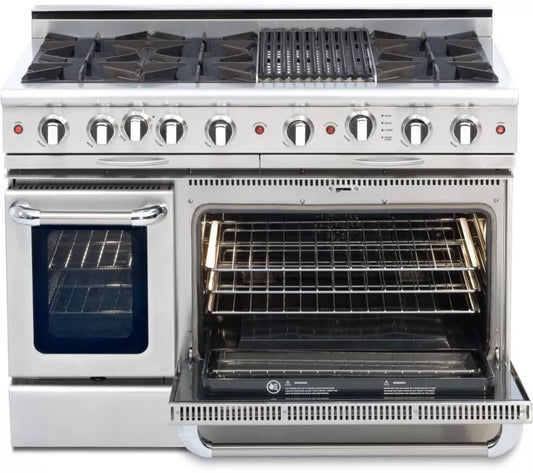 Capital CGSR484B2 Culinarian 48" Gas Self Clean Range