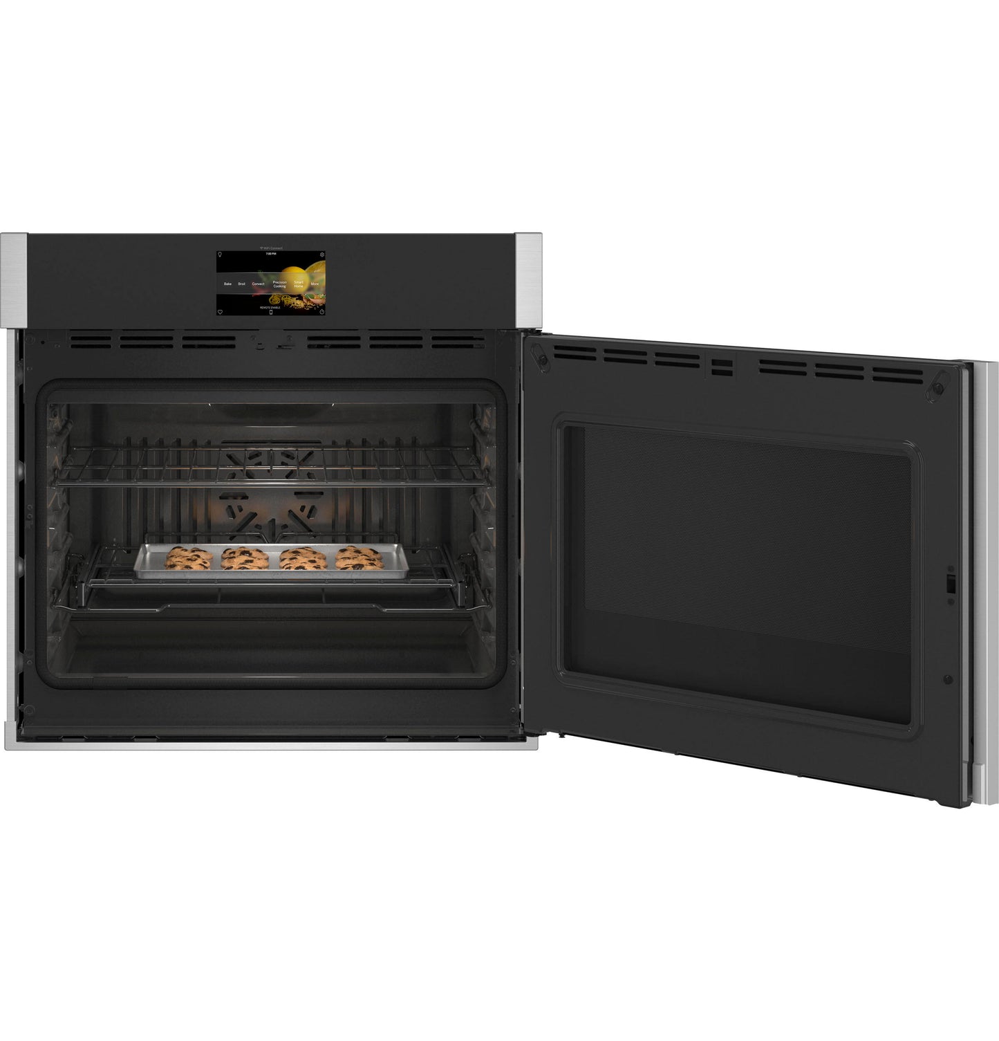 Ge Appliances PTS700RSNSS Ge Profile™ 30" Smart Built-In Convection Single Wall Oven With Right-Hand Side-Swing Doors