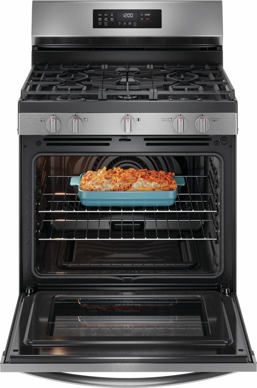 Frigidaire FCRG3083AS Frigidaire 30" Gas Range With Air Fry