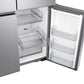 Samsung RF23A9071SR 23 Cu. Ft. Smart Counter Depth 4-Door Flex™ Refrigerator With Autofill Water Pitcher And Dual Ice Maker In Stainless Steel