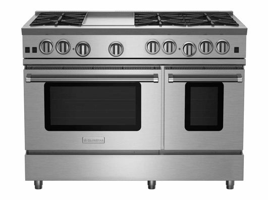Bluestar RNB486GV2 48" Rnb Series Range With 12" Griddle