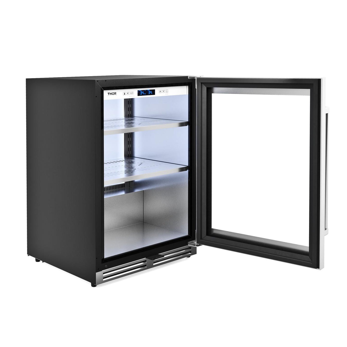 Thor Kitchen TBR24U 24 Inch Professional Undercounter Beverage Cooler - Tbr24U