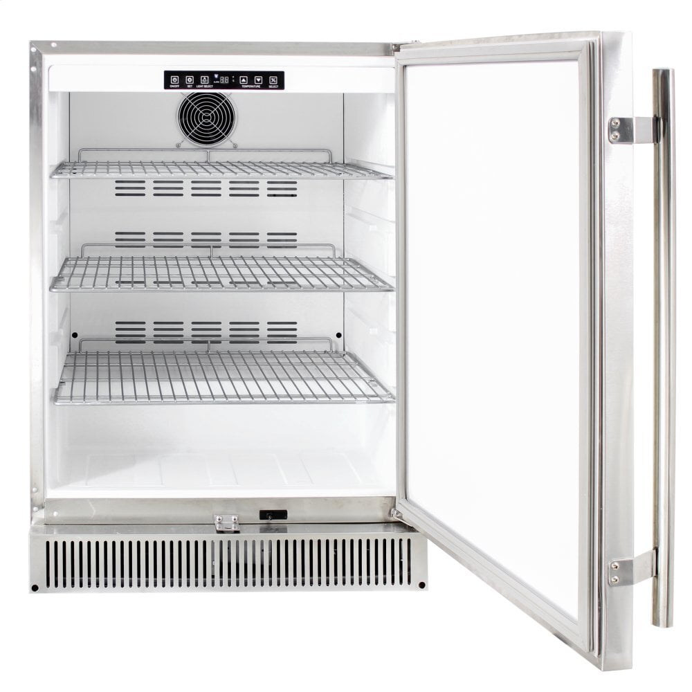 Blaze Grills BLZSSRF50DH Blaze Outdoor Rated Stainless 24" Refrigerator 5.2 Cu. Ft.