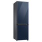 Samsung RB12A300641 12.0 Cu. Ft. Bespoke Bottom Freezer Refrigerator With Customizable Colors And Flexible Design In Navy Glass