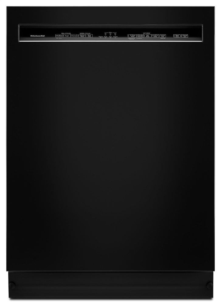 Kitchenaid KDFE104HBL 46 Dba Dishwasher With Prowash&#8482;, Front Control - Black