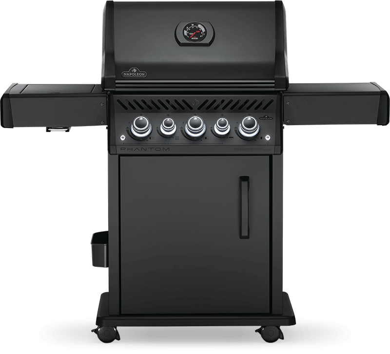 Napoleon Bbq RSE425RSIBNMK1PHM Phantom Rogue Se 425 Rsib With Infrared Side And Rear Burners , Matte/Matt Black , Natural Gas