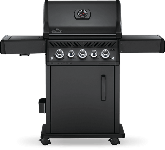 Napoleon Bbq RSE425RSIBNMK1PHM Phantom Rogue Se 425 Rsib With Infrared Side And Rear Burners , Matte/Matt Black , Natural Gas