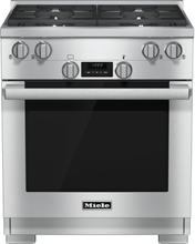Miele HR1724GCLEANTOUCHSTEEL Hr 1724 G - 30 Inch Range Dual Fuel Model With Directselect Controls.