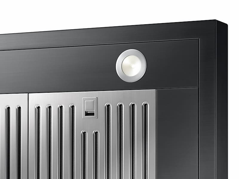 Samsung NK36M9600WM 36" Chef Collection Wall Mount Hood In Matte Black Stainless Steel