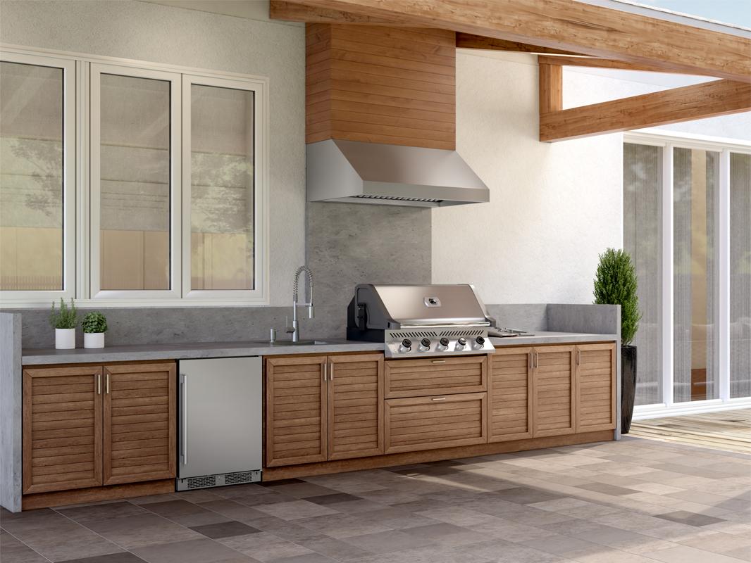 Zephyr AK7836CS 36" Cypress Wall Outdoor