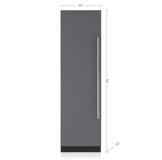Sub-Zero IC24FIRH 24" Designer Column Freezer With Ice Maker - Panel Ready