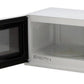 Sharp R1211TY 1.5 Cu. Ft. 1100W White Sharp Over-The-Counter Carousel Microwave Oven
