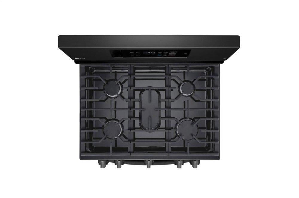 Lg LRG3194BM 5.4 Cu. Ft. Gas Single Oven Range With Fan Convection And Easyclean®