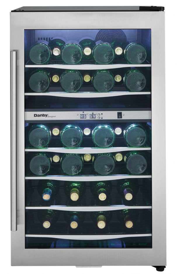 Danby DWC040A3BSSDD Danby Designer 38 Bottle Wine Cooler