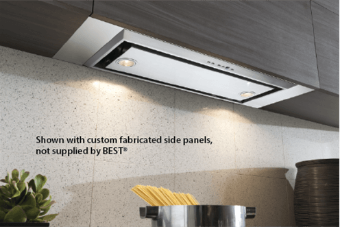 Best Range Hoods P195P2M70SB 28-5/16" Ss Range Hood W/Internal P12 Blower 1300 Max Cfm