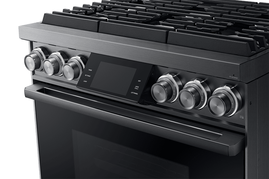 Dacor DOP36M96GPM 36" Pro Gas Range, Graphite Stainless Steel, Liquid Propane