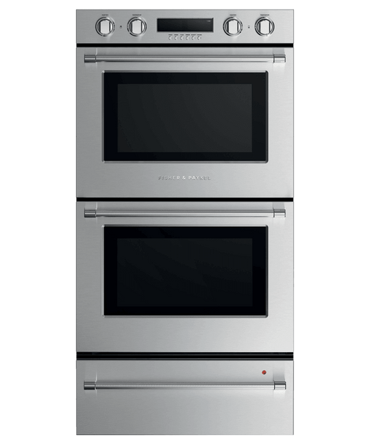 Fisher & Paykel WODV230N Double Oven, 30", 10 Function, Self-Cleaning