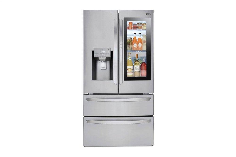 Lg LMXS28596S 28 Cu. Ft. Smart Wi-Fi Enabled Instaview™ Door-In-Door® Refrigerator