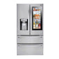 Lg LMXS28596S 28 Cu. Ft. Smart Wi-Fi Enabled Instaview™ Door-In-Door® Refrigerator