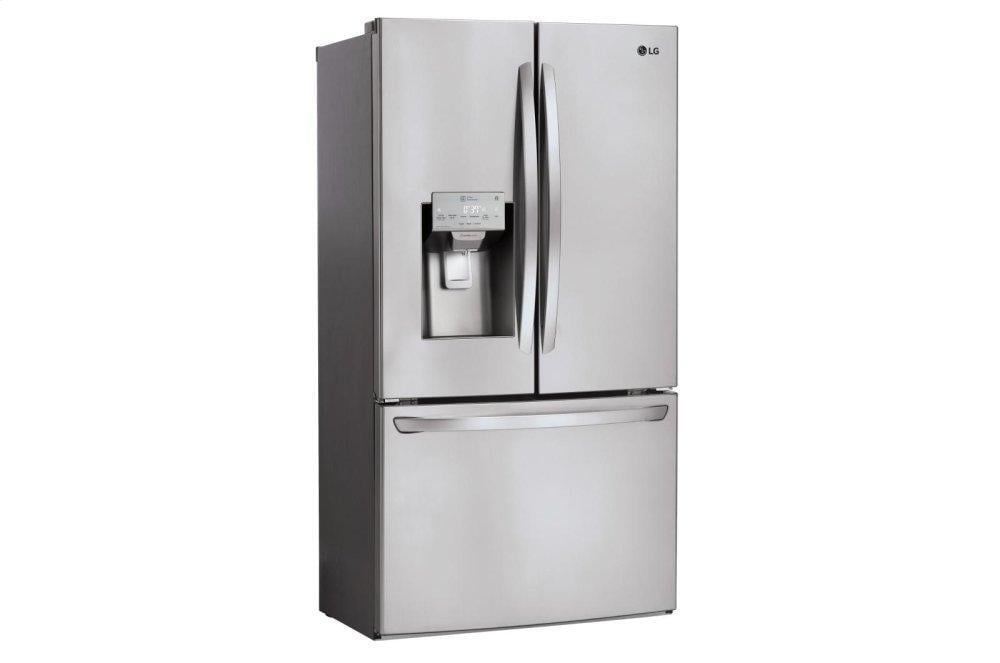 Lg LFXC22526S 22 Cu. Ft. Smart Wi-Fi Enabled French Door Counter-Depth Refrigerator