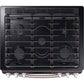 Samsung NX58R9421ST 5.8 Cu. Ft. Slide-In Gas Range With Convection In Tuscan Stainless Steel