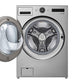 Lg WM5500HVA 4.5 Cu. Ft. Capacity Smart Front Load Energy Star Washer With Turbowash® 360(Degree) And Ai Dd® Built-In Intelligence