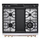 Lg LSGS6338N Lg Studio 6.3 Cu. Ft. Instaview® Gas Slide-In Range With Probake Convection® And Air Fry