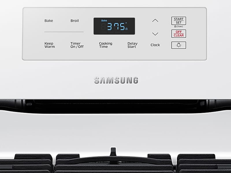 Samsung NX58K3310SW 5.8 Cu. Ft. Freestanding Gas Range In White