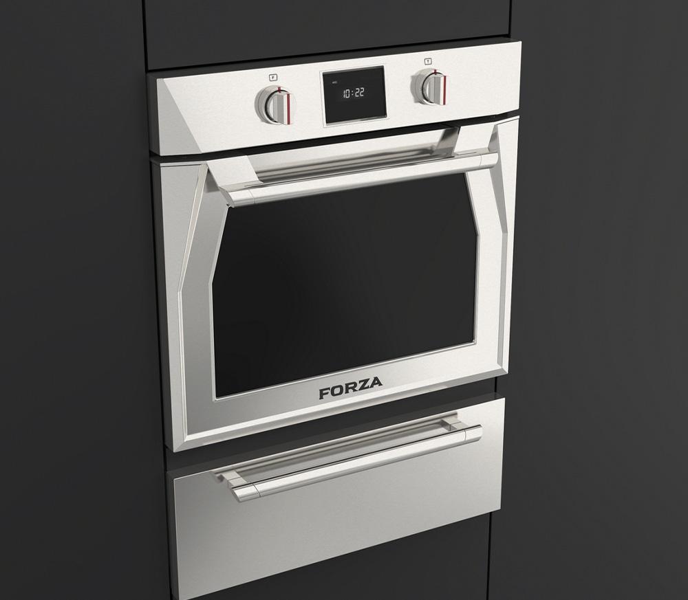 Forzacucina FOSP30S 30 Inch Single Dual Convection Electric Wall Oven