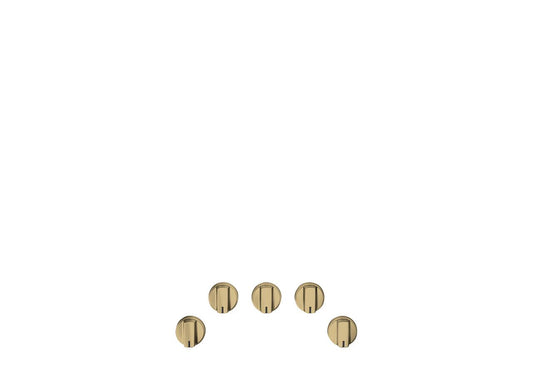 Cafe CXCG1K0PMCG Café™ 5 Gas Cooktop Knobs - Brushed Brass
