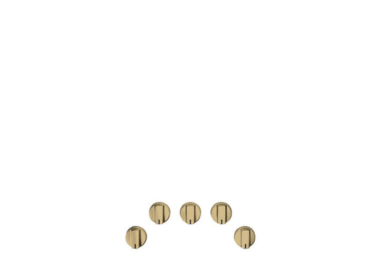 Cafe CXCG1K0PMCG Café™ 5 Gas Cooktop Knobs - Brushed Brass